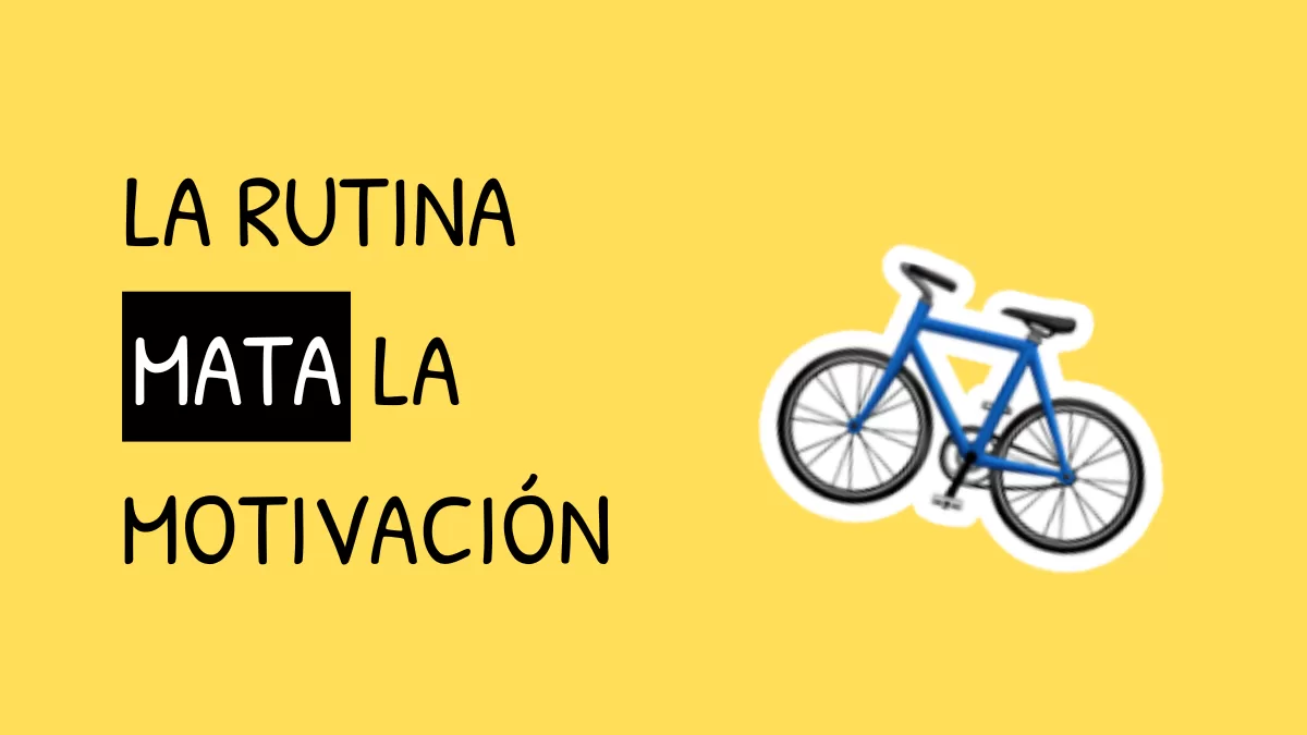Cómo superar la falta de motivación y salir de la monotonía